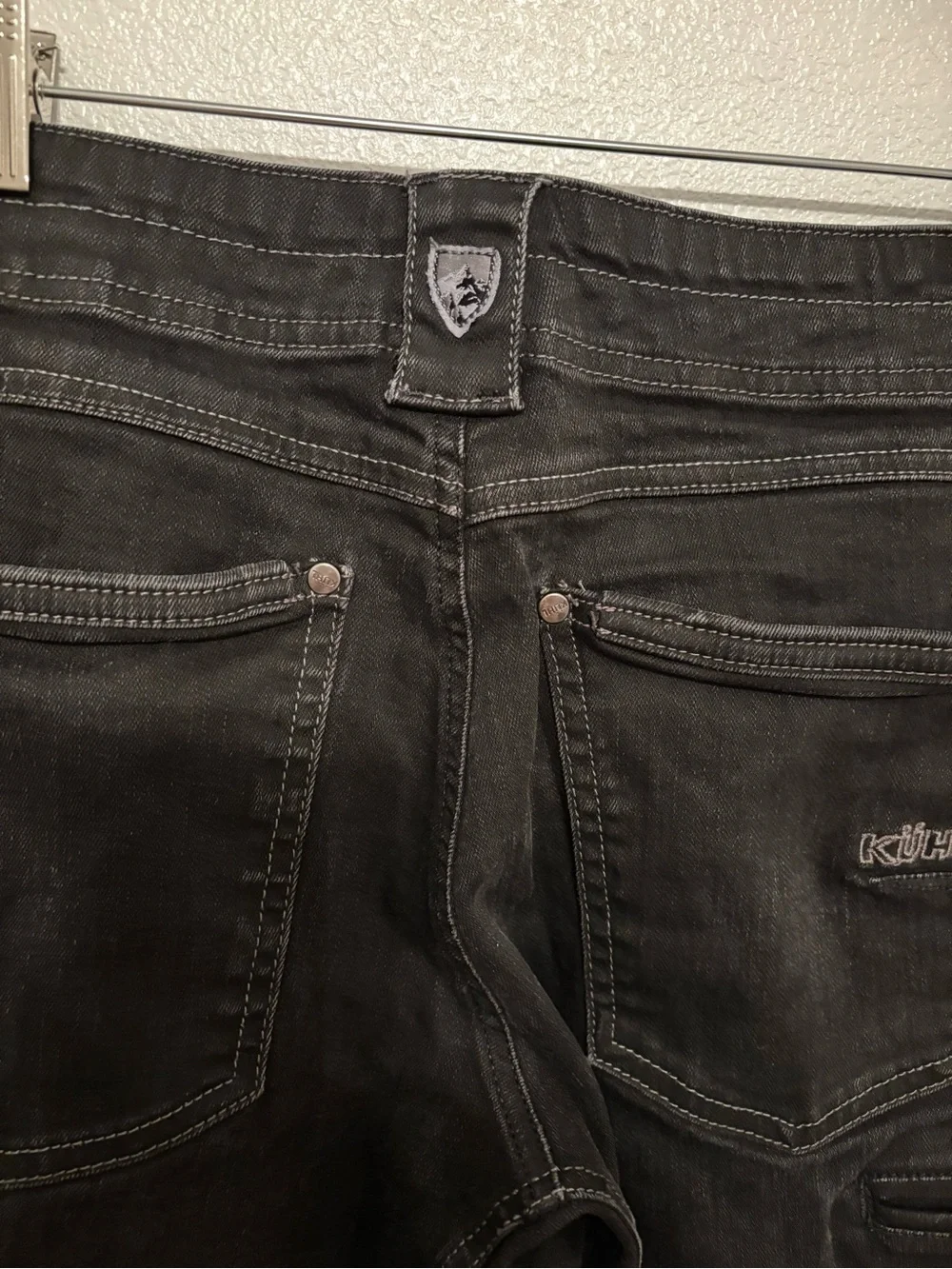 Kuhl Rydr washed out black Jeans 32